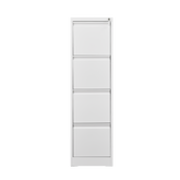 4 Drawer File Cabinet with Lock Metal Vertical File Storage Cabinet Office Home Steel Vertical File Cabinet for A4 Legal/Letter Size Narrow File Cabinet Locked,Assembly Required